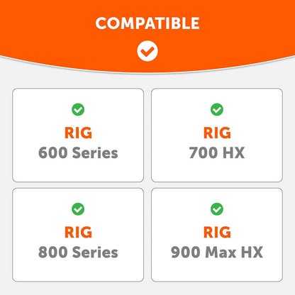 RIG 600, 700, 800 & 900 Series Earpads - WC FreeZe Cooling Gel