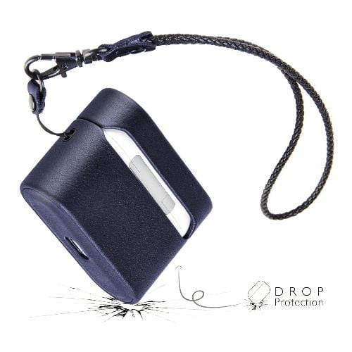 Retro Blue Leather Case - Apple AirPods Pro (1st Generation)