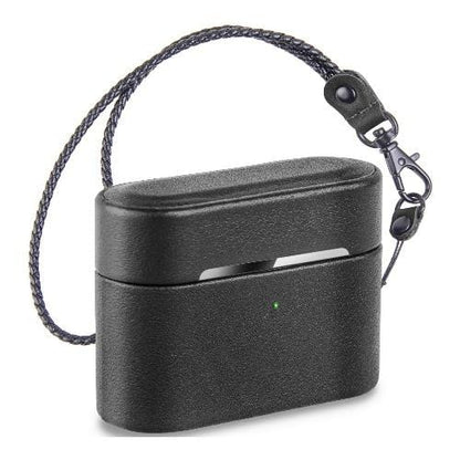 Retro Black Leather Case - Apple AirPods Pro (1st Generation)