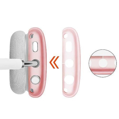 Hybrid-Flex Transparent Pink Case - Apple AirPods Max