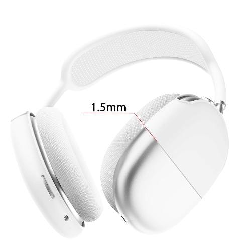 White Liquid Silicone Cover Case - Apple AirPods Max