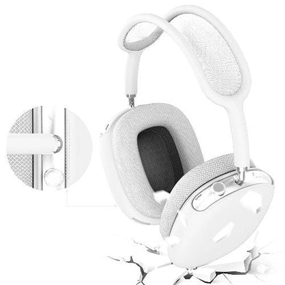 White Liquid Silicone Cover Case - Apple AirPods Max