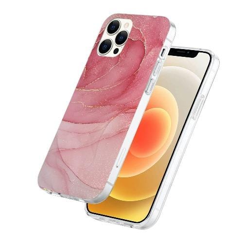 Red Marble Series Case - iPhone 12 & iPhone 12 Pro