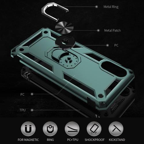 Military Kickstand Case - Samsung Galaxy A02 (2021)
