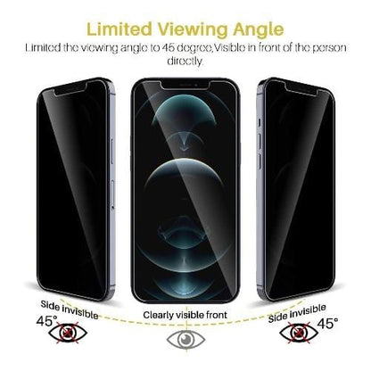 ZeroDamage Privacy Screen Protector (2-Pack) - iPhone 12 mini