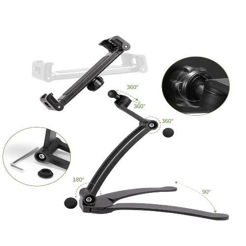 Gooseneck Stand - Most Phones and Tablets - Black