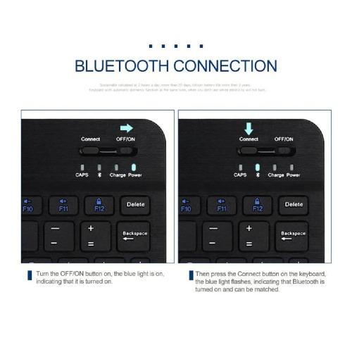 Wireless Bluetooth Keyboard - Most Tablets and Computers