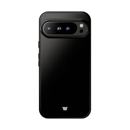 JET BLACK | Tough Phone Case