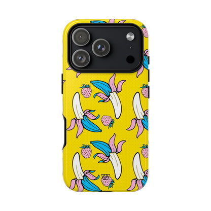 BANANA BERRY BLISS | Tough Phone Case