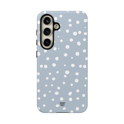 BLUE HAZE DOTS | Tough Phone Case