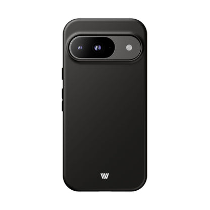 JET BLACK | Tough Phone Case