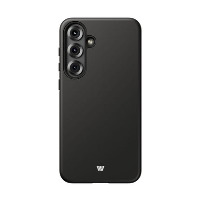 JET BLACK | Tough Phone Case