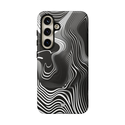 ABSTRACT ZEBRA STRIPES | Tough Phone Case