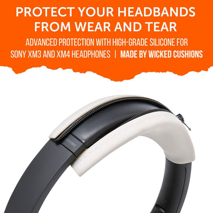 Sony XM3 & XM4 Silicone Headband Cover - WC BandZ XM3 & XM4