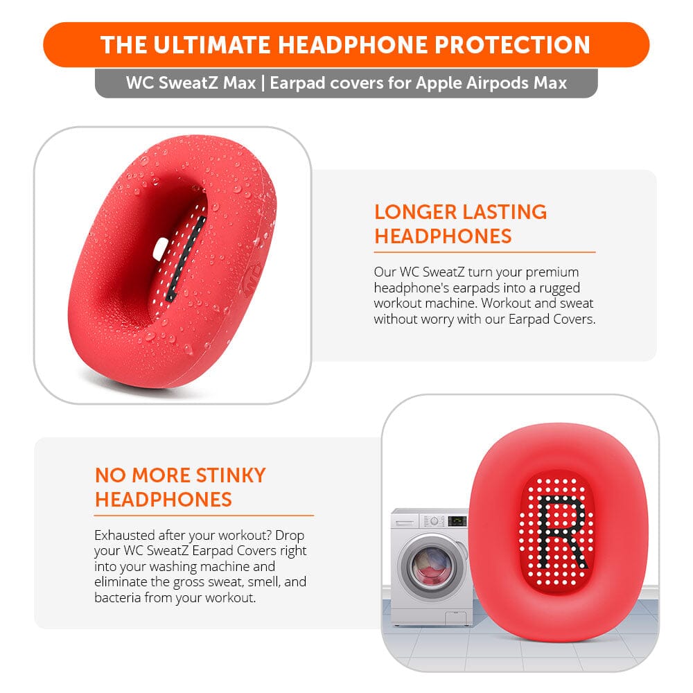 Apple Airpods Max 1 Earpad Sweat Covers - WC SweatZ Max