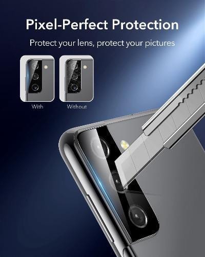 ZeroDamage FlexiGlass Camera Lens Protector (2-Pack) - Samsung Galaxy S21 5G (2021)
