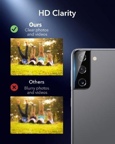 ZeroDamage FlexiGlass Camera Lens Protector (2-Pack) - Samsung Galaxy S21 5G (2021)