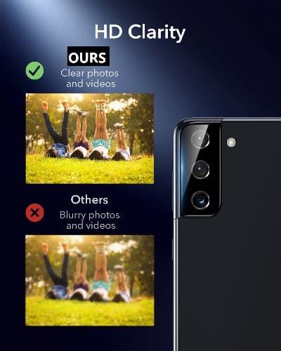 ZeroDamage FlexiGlass Camera Lens Protector (2-Pack) - Samsung Galaxy S21 Plus 5G (2021)