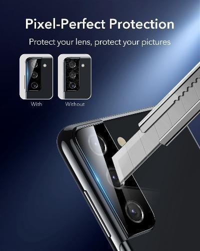 ZeroDamage FlexiGlass Camera Lens Protector (2-Pack) - Samsung Galaxy S21 Plus 5G (2021)