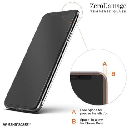 ZeroDamage Clear Tempered Glass Screen Protector - iPhone 11 and iPhone XR