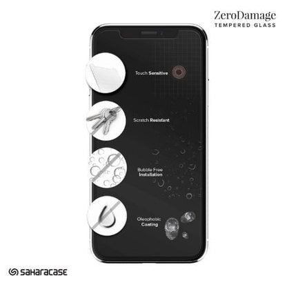 ZeroDamage Clear Tempered Glass Screen Protector - iPhone 11 and iPhone XR